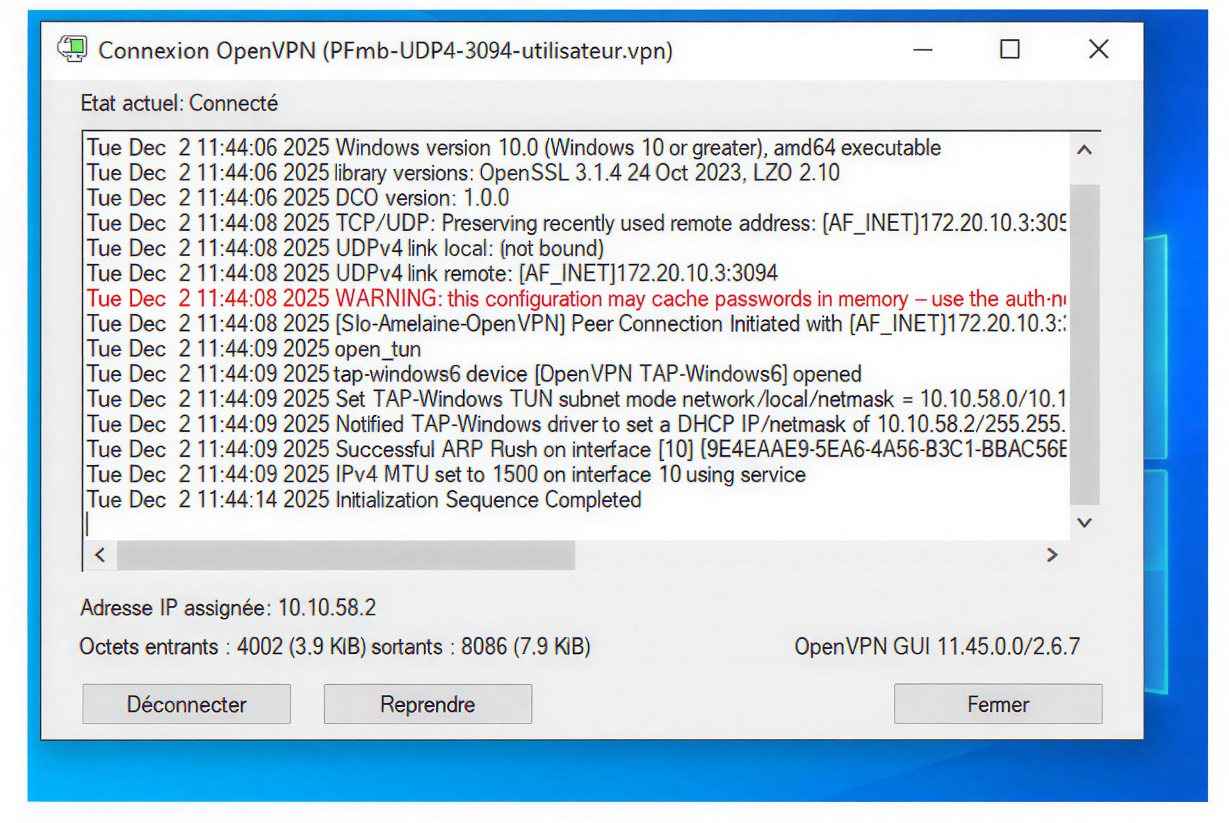 OpenVPN Client-to-Site avec pfSense